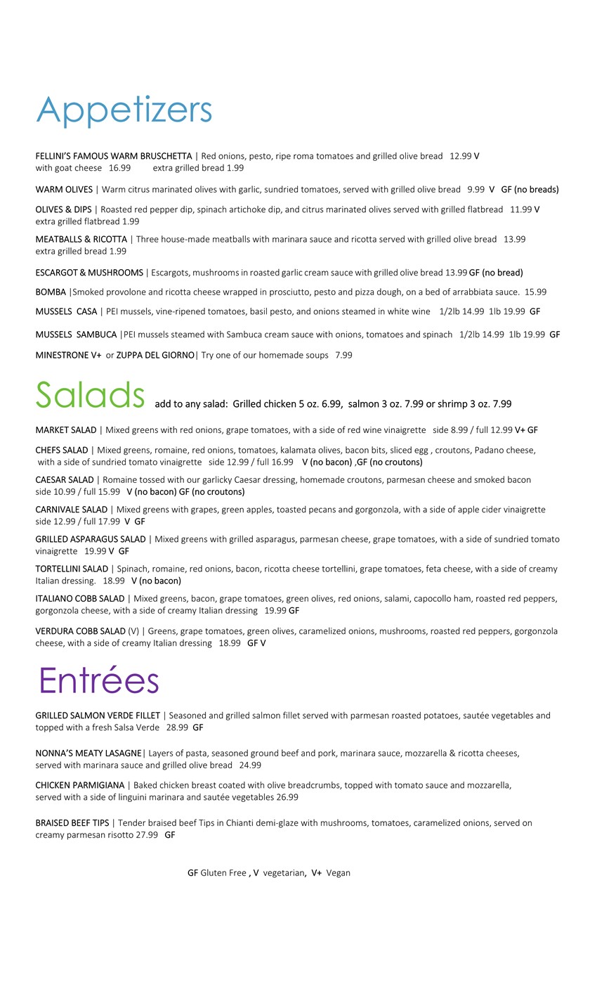 Food Menu